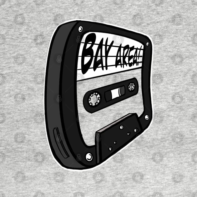 Bay Area Cassette Tape by ericjueillustrates